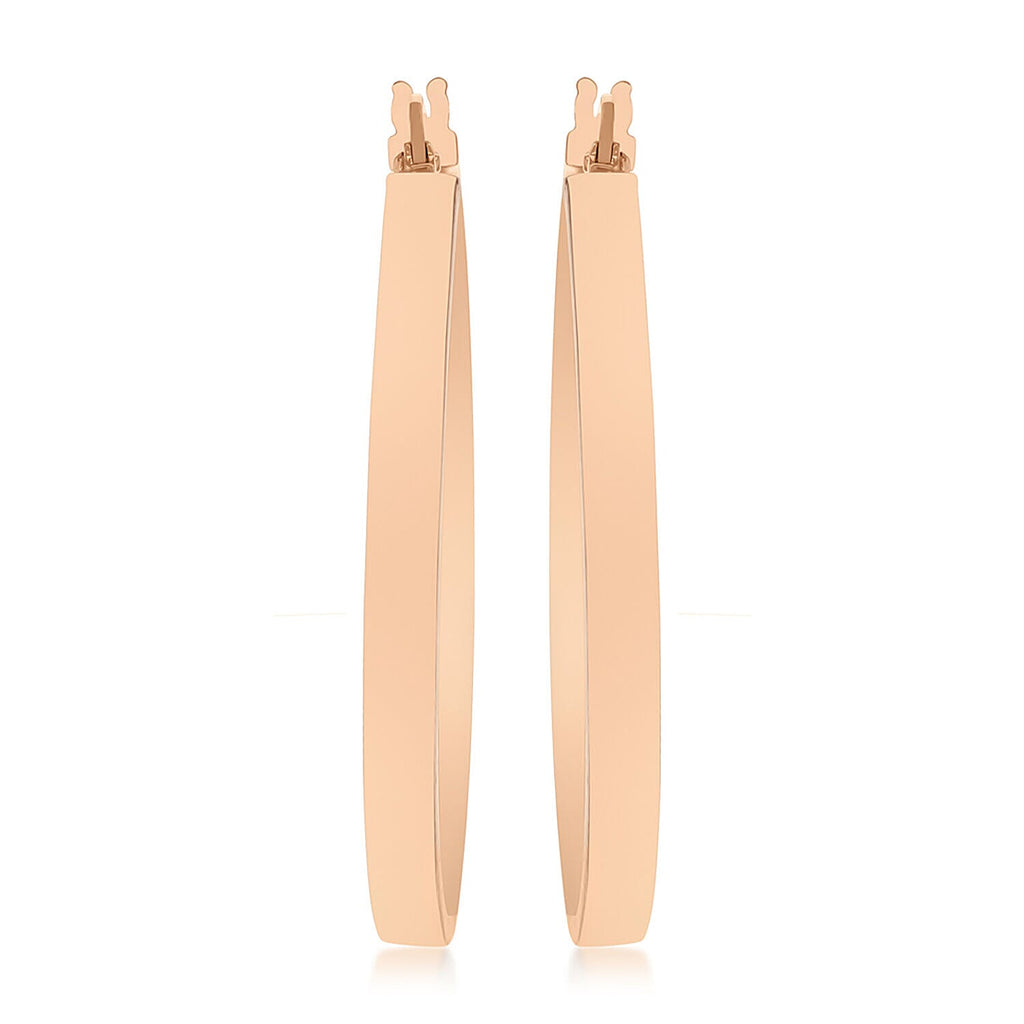 9K Rose Gold  Earring,  Gold Wt. 1.9 Gms