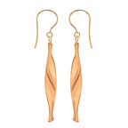 9K Rose Gold  Earring,  Gold Wt. 1.9 Gms