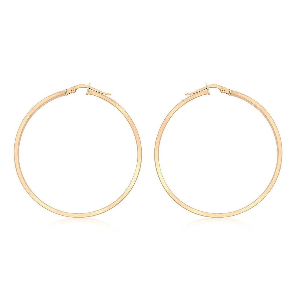 9K Rose Gold  Earring,  Gold Wt. 2.3 Gms
