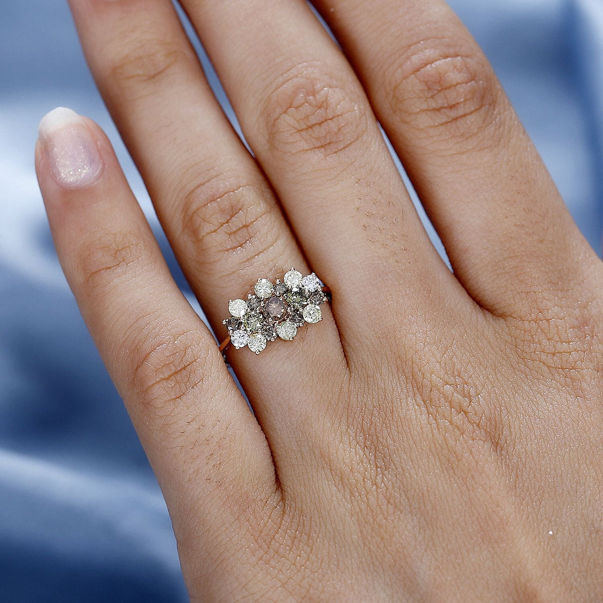 Colours of Argyle Certified Natural Diamonds Ring in 9K Rose Gold 1.00 Ct 7777065 2