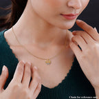Designer Inspired- 9K White, Rose & Yellow Gold Butterfly Pendant