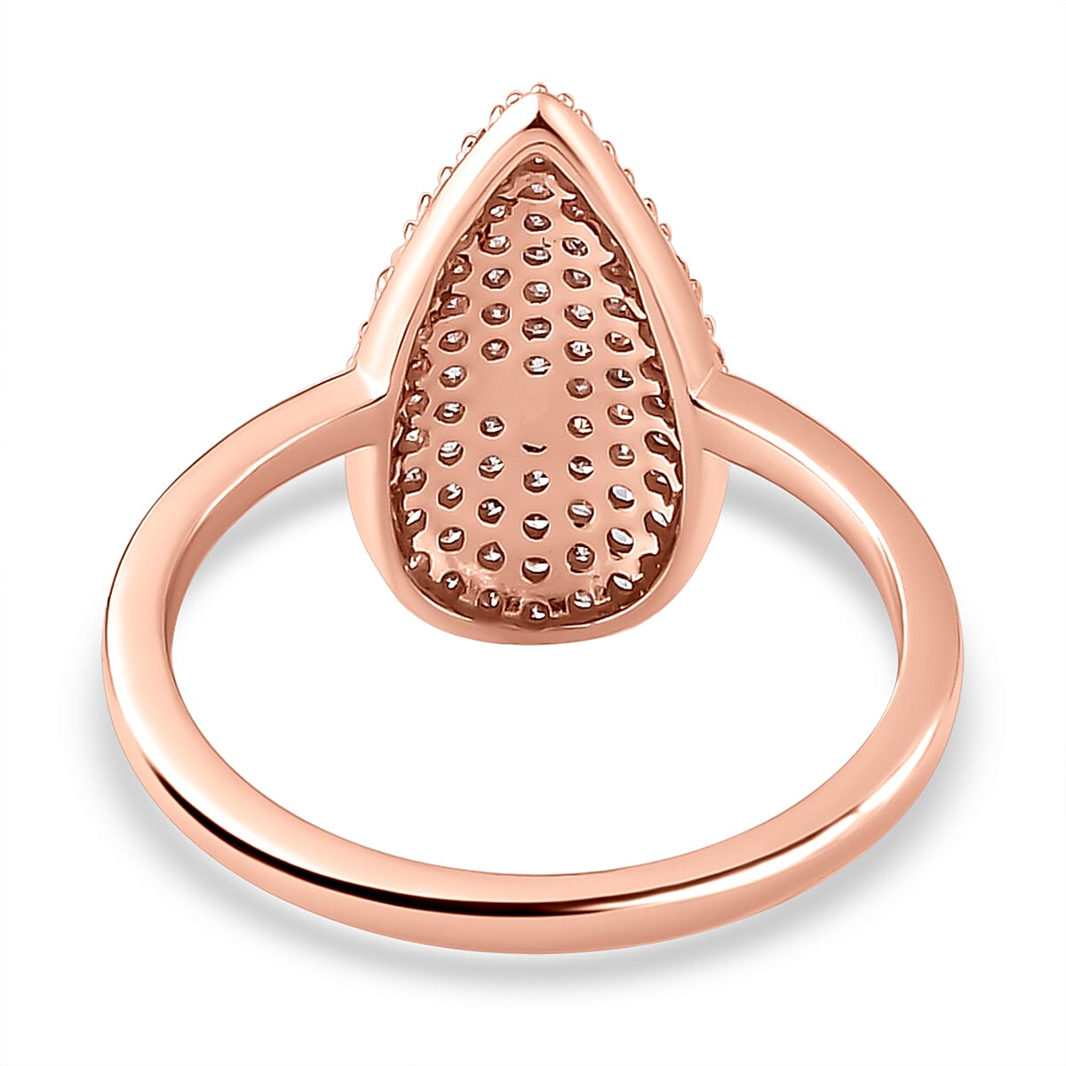 9K Rose Gold SGL Certified Natural Pink Diamond Ring 0.53 Ct. 7156915 10