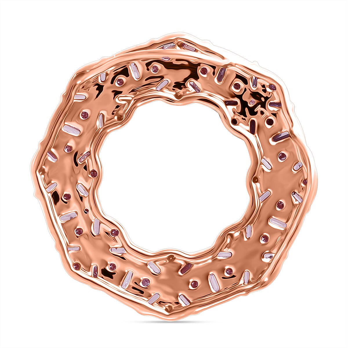 9K Rose Gold SGL Certified Natural Pink Diamond Pendant 0.52 Ct. 8114413 9