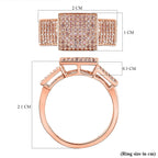 9K Rose Gold SGL Certified Natural Pink Diamond Ring 0.50 Ct.