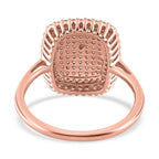 Steves Find - 9K Rose Gold SGL Certified Pink Diamond & Natural Yellow Diamond Ring 0.51 Ct.