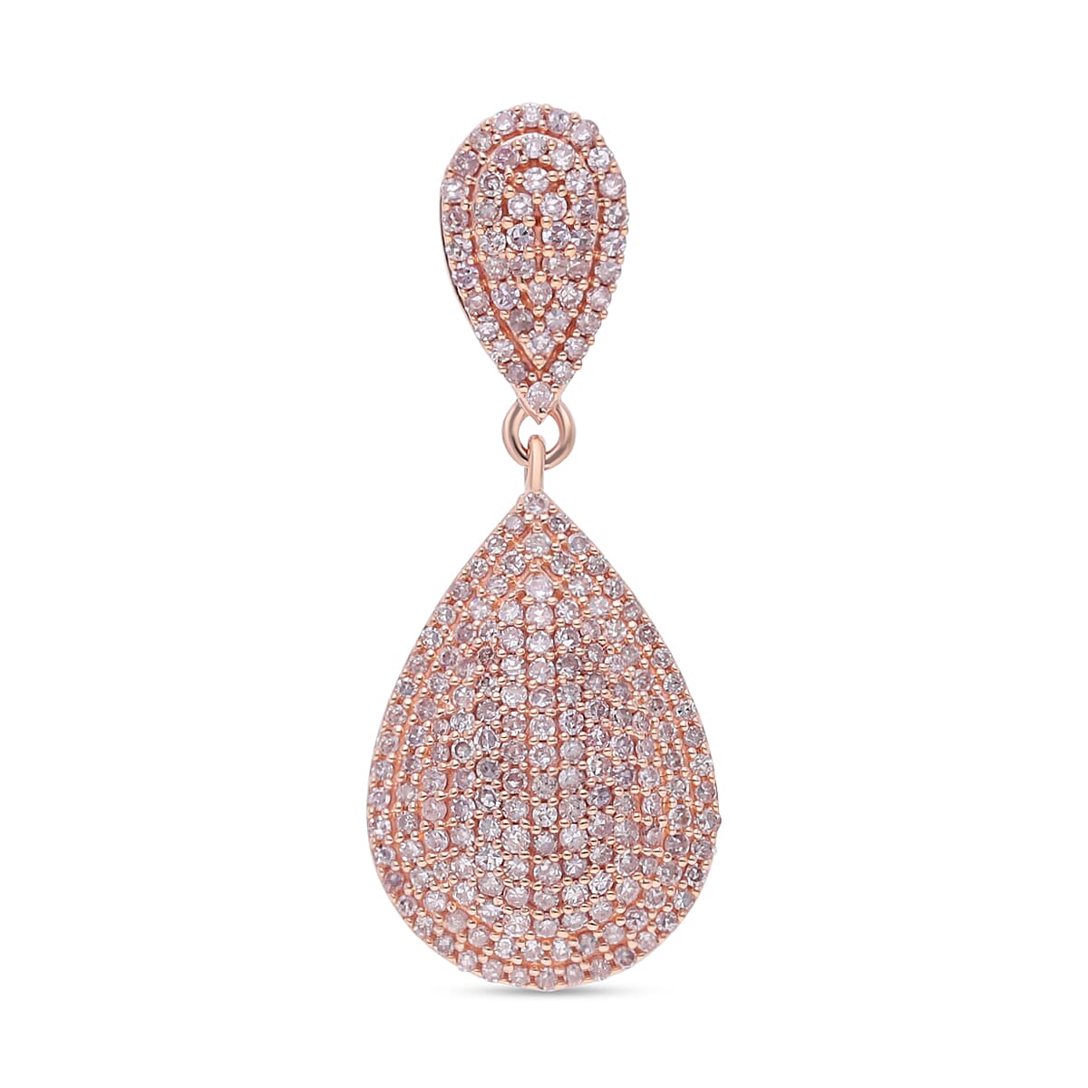 Red Carpet- 9K Rose Gold SGL Certified Argyle Natural Pink Diamond Pendant 1.00 Ct 7561484 0