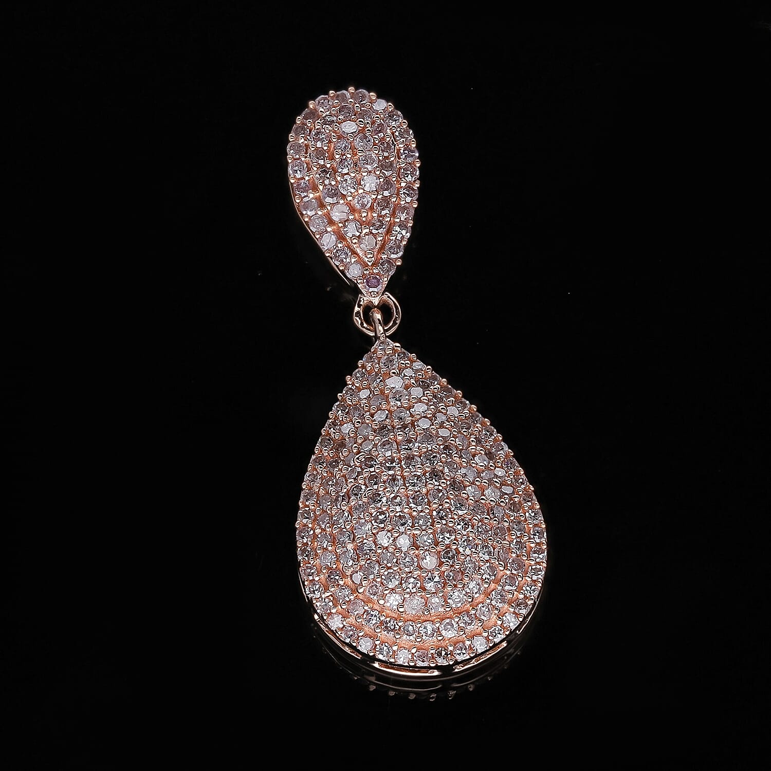 Red Carpet- 9K Rose Gold SGL Certified Argyle Natural Pink Diamond Pendant 1.00 Ct 7561484 2