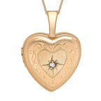9K Rose Gold   White Diamond  Pendant 0.01 ct,  Gold Wt. 0.87 Gms  0.010  Ct.