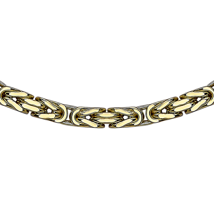 9K Square Byzantine Chain 20 Inch 7254628 1
