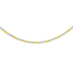 9K White Gold  Chain (Size - 16),  Gold Wt. 1.6 Gms