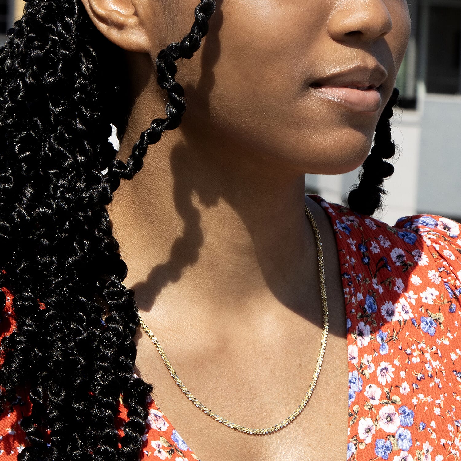 9K Two Colour Gold 2.5mm Tocalle Chain 20 Inch 7190539 2