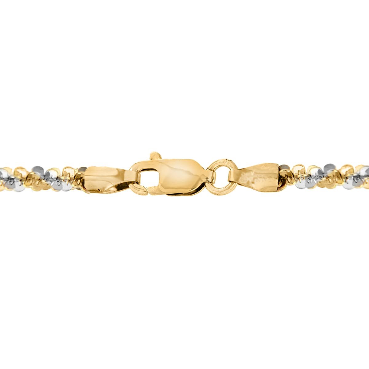 9K Two Colour Gold 2.5mm Tocalle Chain 20 Inch 7190539 7