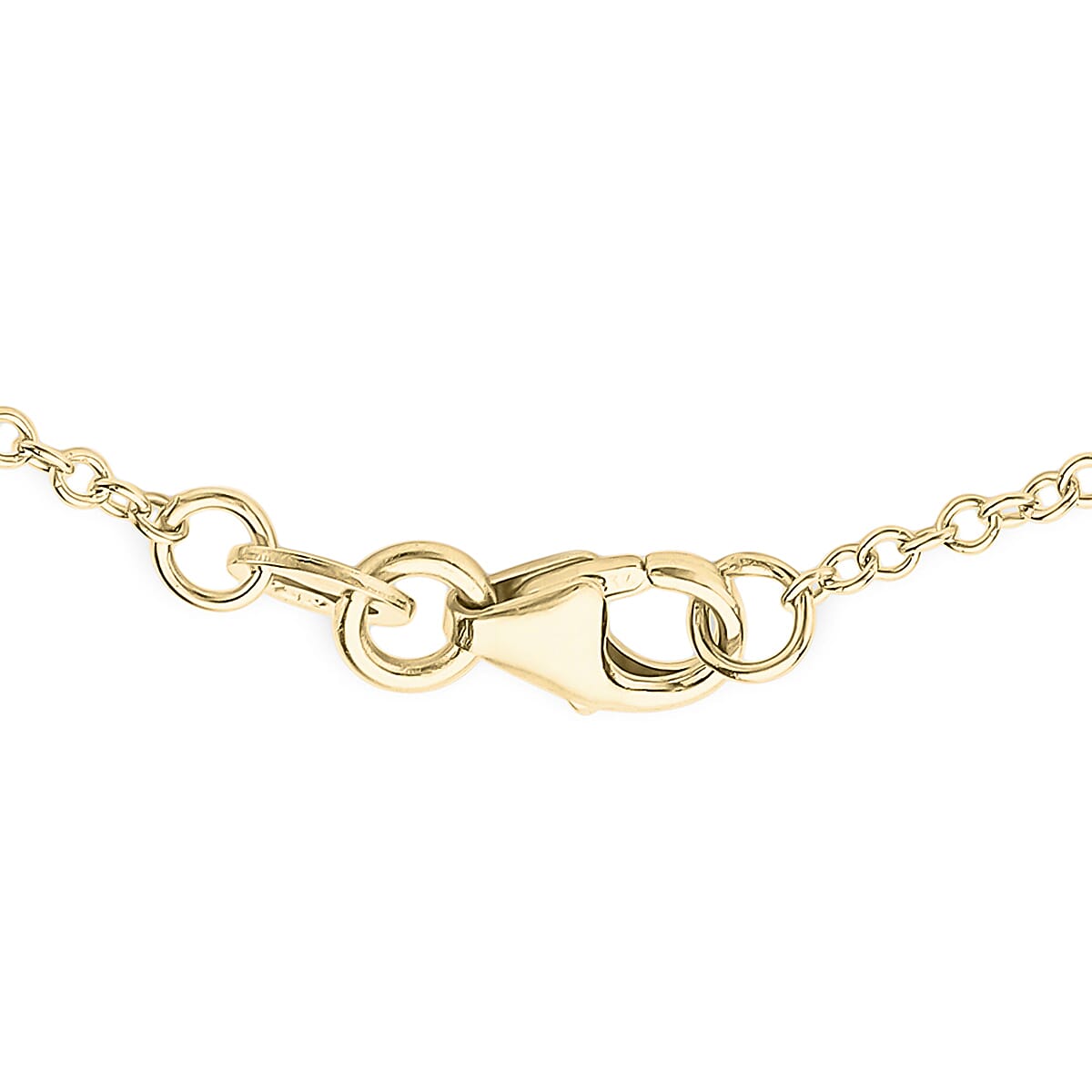 9K Two Colour Gold Hearts Necklace 17 to 18 Inch 7189963 2