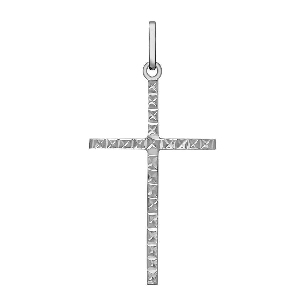 9K White Gold  Pendant,  Gold Wt. 0.52 Gms