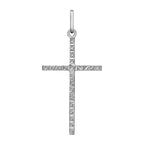 9K White Gold  Pendant,  Gold Wt. 0.52 Gms