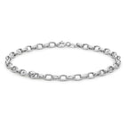 9K White Gold  Bracelet (Size - 7.5),  Gold Wt. 1.4 Gms