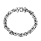 9K White Gold  Bracelet (Size - 7.5),  Gold Wt. 10.8 Gms