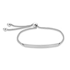9K White Gold  Bracelet (Size - 9.5),  Gold Wt. 3.5 Gms