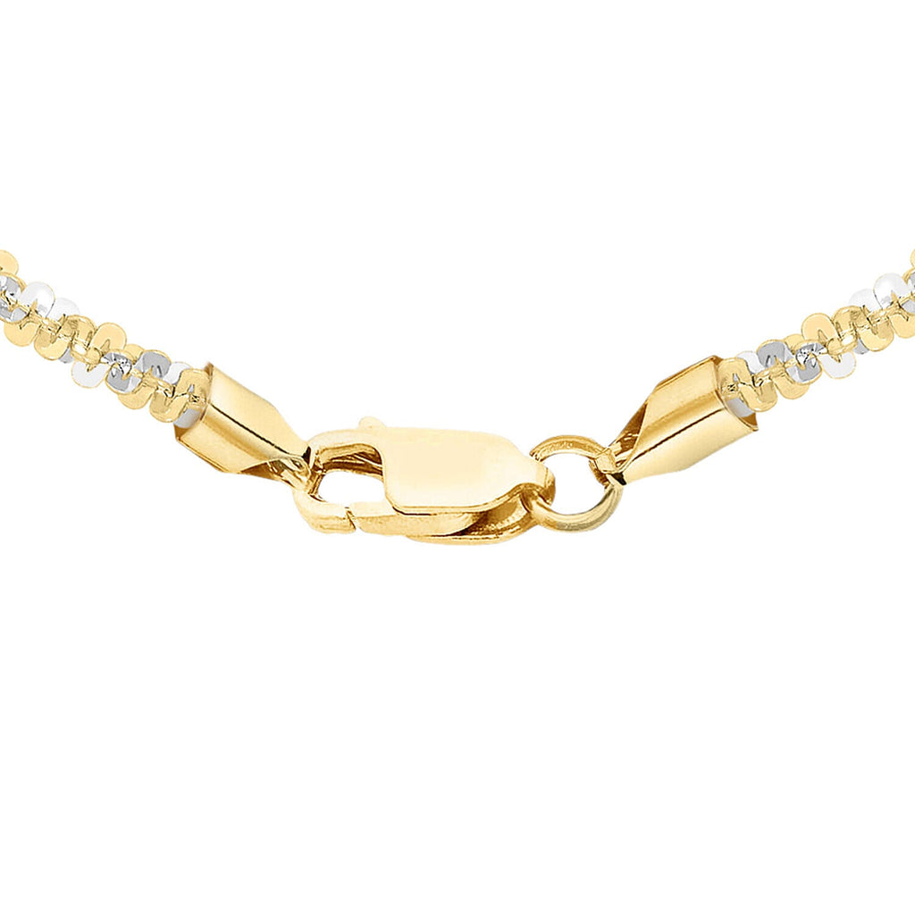 9K White Gold  Chain (Size - 16),  Gold Wt. 1.6 Gms
