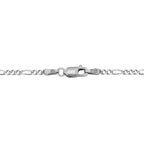 9K White Gold  Chain (Size - 16),  Gold Wt. 2.9 Gms