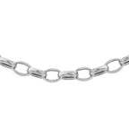 9K White Gold  Chain (Size - 16),  Gold Wt. 2.9 Gms