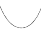 9K White Gold  Chain (Size - 16),  Gold Wt. 6.1 Gms