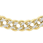 9K White Gold  Chain (Size - 18),  Gold Wt. 12.4 Gms