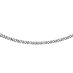 9K White Gold  Chain (Size - 18),  Gold Wt. 2.1 Gms