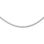 9K White Gold  Chain (Size - 18),  Gold Wt. 4.3 Gms