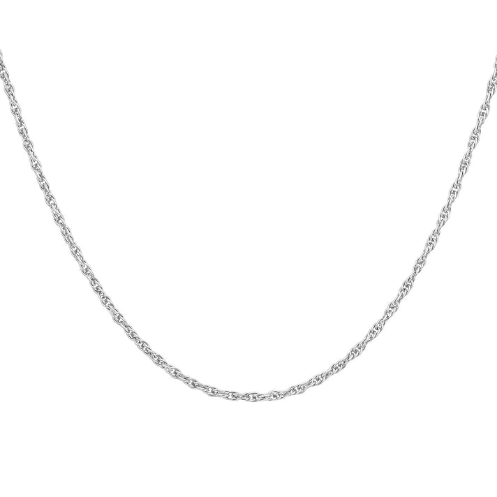 Prince of Wales Chain 20 Inch in 9K White Gold 7588010 1