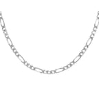 9K White Gold  Chain (Size - 20),  Gold Wt. 3.5 Gms