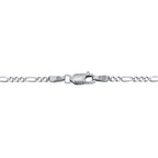 9K White Gold  Chain (Size - 20),  Gold Wt. 3.5 Gms