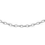 9K White Gold  Chain (Size - 20),  Gold Wt. 3.6 Gms