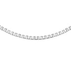 9K White Gold Chain (Size - 20) with Lobster Clasp, Gold Wt. 5.00 Gms.