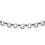 9K White Gold  Chain (Size - 24),  Gold Wt. 5.7 Gms