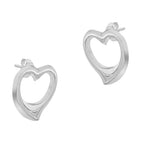 9K White Gold  Earring,  Gold Wt. 1.1 Gms