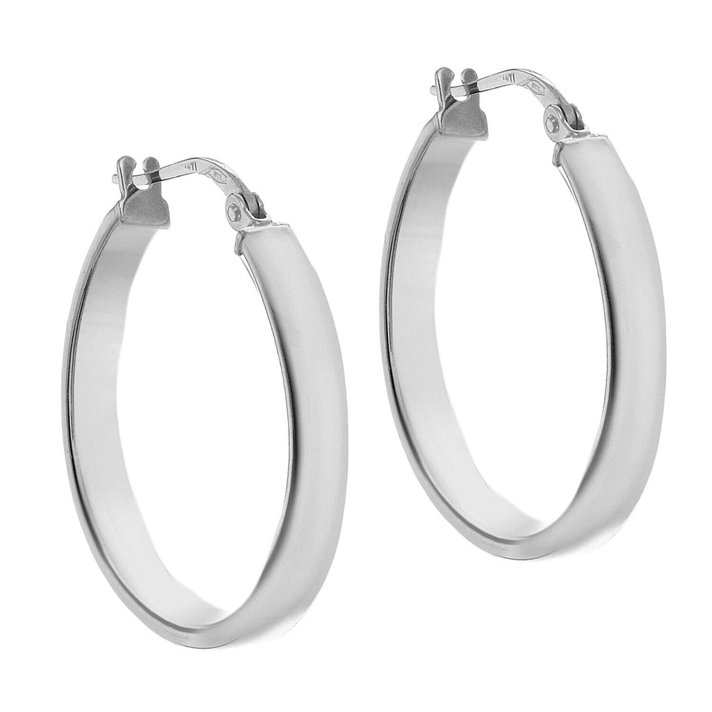 9K White Gold  Earring,  Gold Wt. 1.3 Gms