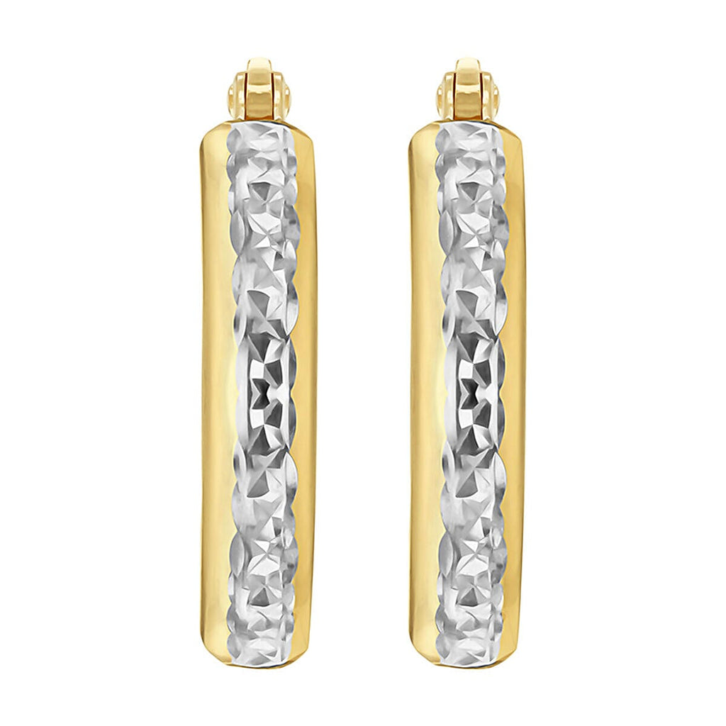 9K White Gold  Earring,  Gold Wt. 1.4 Gms
