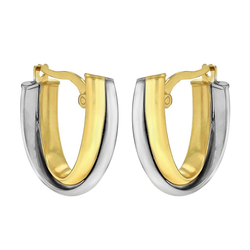 9K White Gold  Earring,  Gold Wt. 1.7 Gms