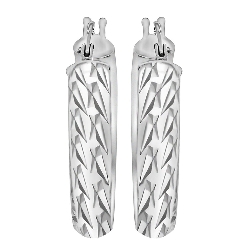 9K White Gold  Earring,  Gold Wt. 1.7 Gms