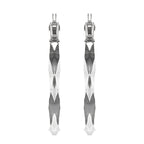 9K White Gold  Earring,  Gold Wt. 1 Gms