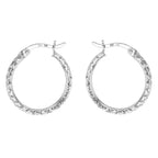 9K White Gold  Earring,  Gold Wt. 1 Gms