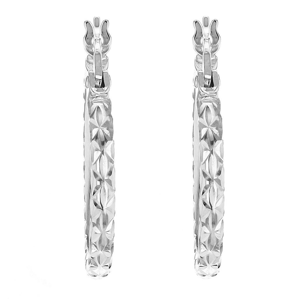 9K White Gold  Earring,  Gold Wt. 1 Gms