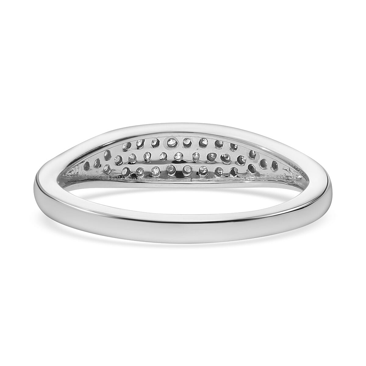 9K Yellow Gold SGL Certified Diamond Band Ring 0.22 Ct 7631585 4
