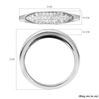 9K Yellow Gold SGL Certified Diamond Band Ring 0.22 Ct