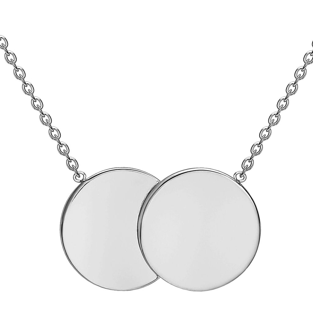 9K White Gold  NecklaceE (Size - 17),  Gold Wt. 2.4 Gms