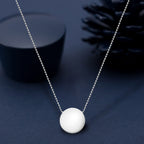 9K White Gold  NecklaceE (Size - 17),  Gold Wt. 2.8 Gms