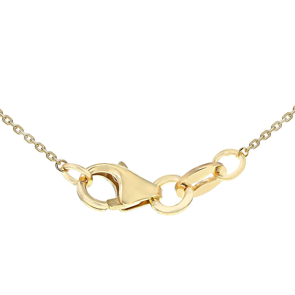 9K White Gold  NecklaceE (Size - 18),  Gold Wt. 2.2 Gms