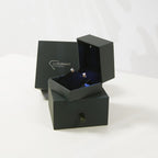 Luxuriant Diamond - 9K White Gold SGL Certified (VS-E-F) Lab Grown Diamond Earring with Push Back 1.00 Ct