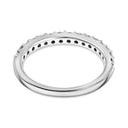 9K White Gold White Diamond (I2) Ring 0.50 Ct